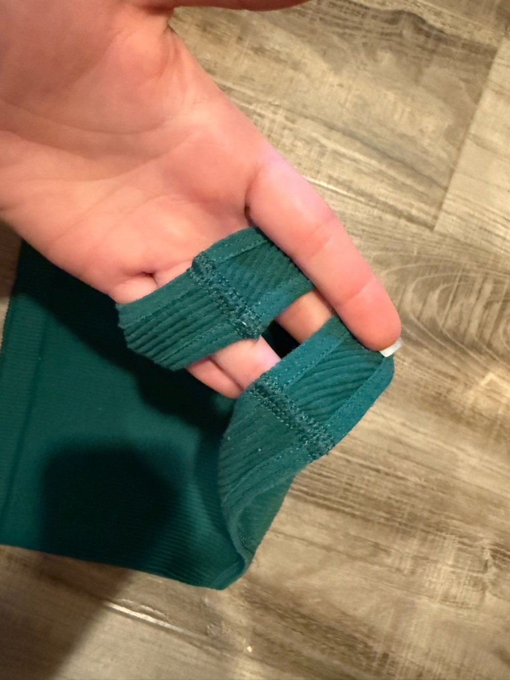 Free People Movement Ribbed Tank In Green - Picture 4 of 6
